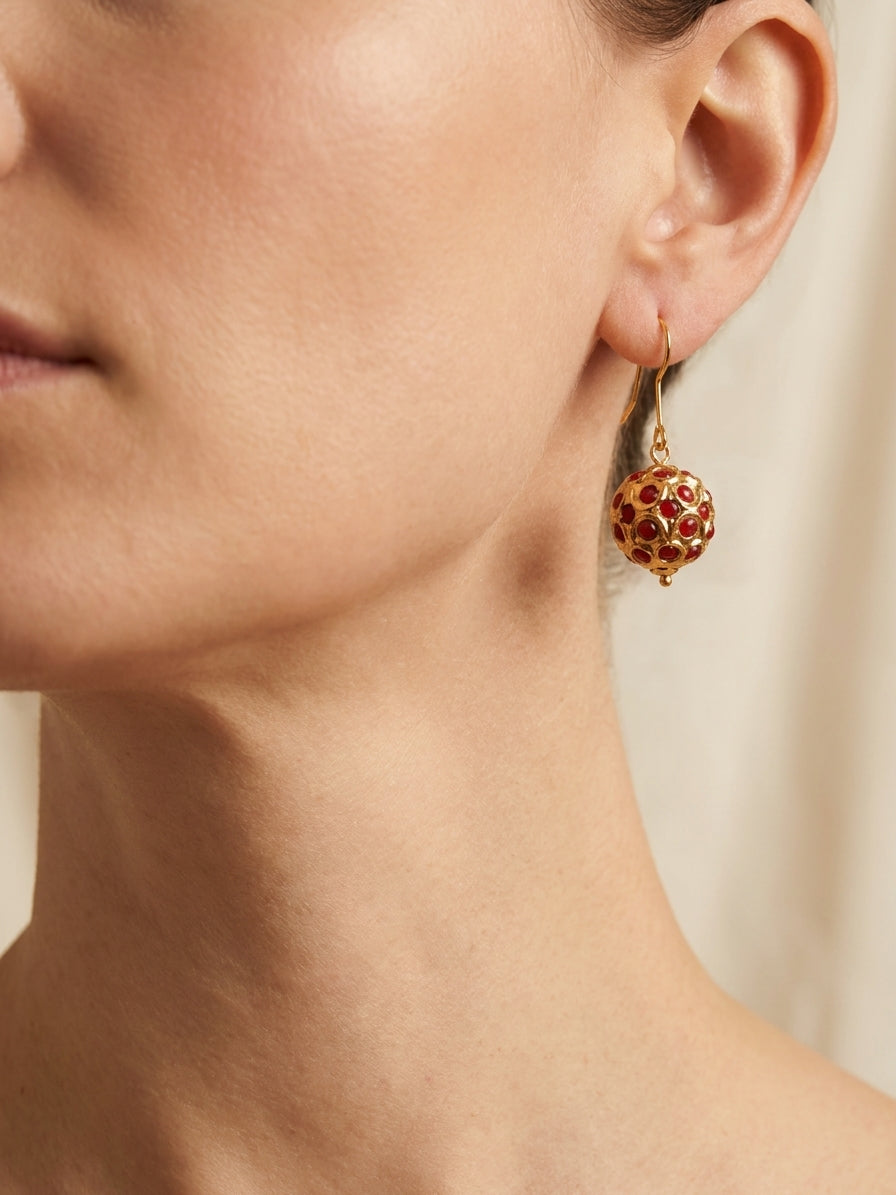 Golden Pomegranate Drops