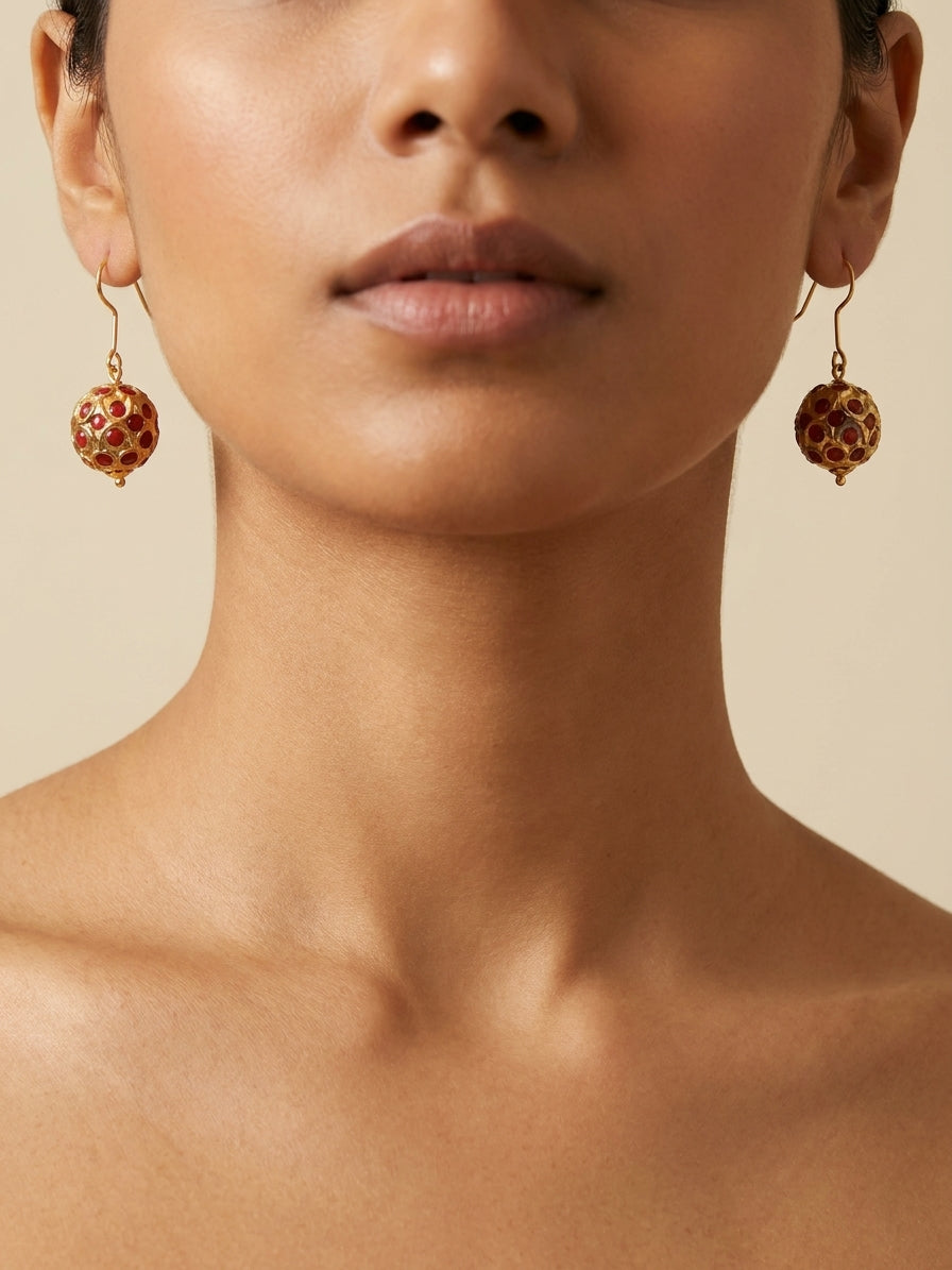 Golden Pomegranate Drops