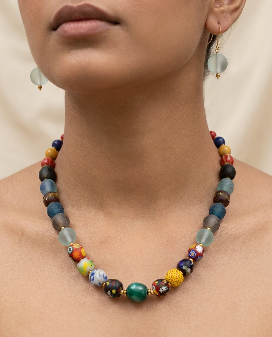 Caravan Mosaic Necklace Set