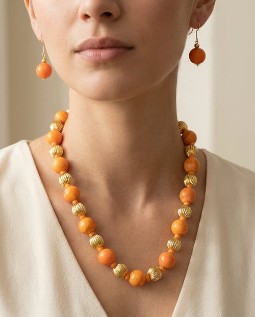 Amber Sunstone Set
