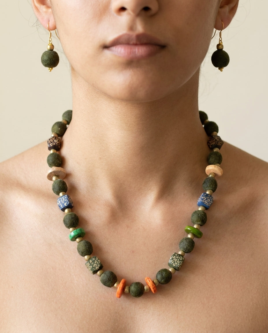 Mosaic Ember Necklace