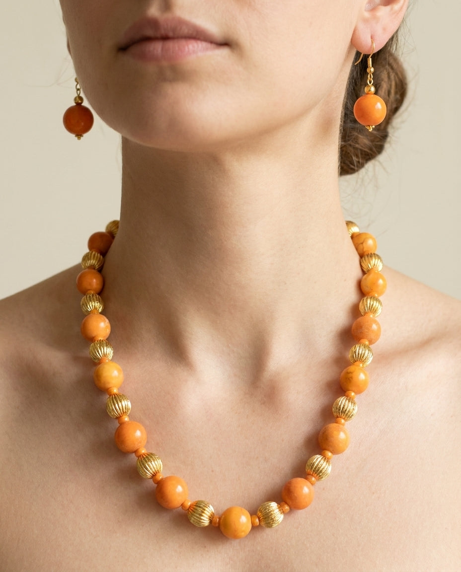 Amber Sunstone Set