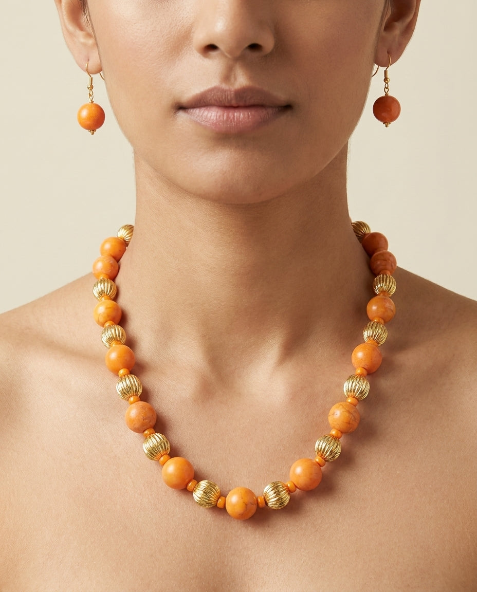 Amber Sunstone Set