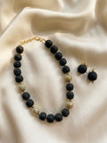 Black Lava Turquoise Treasures