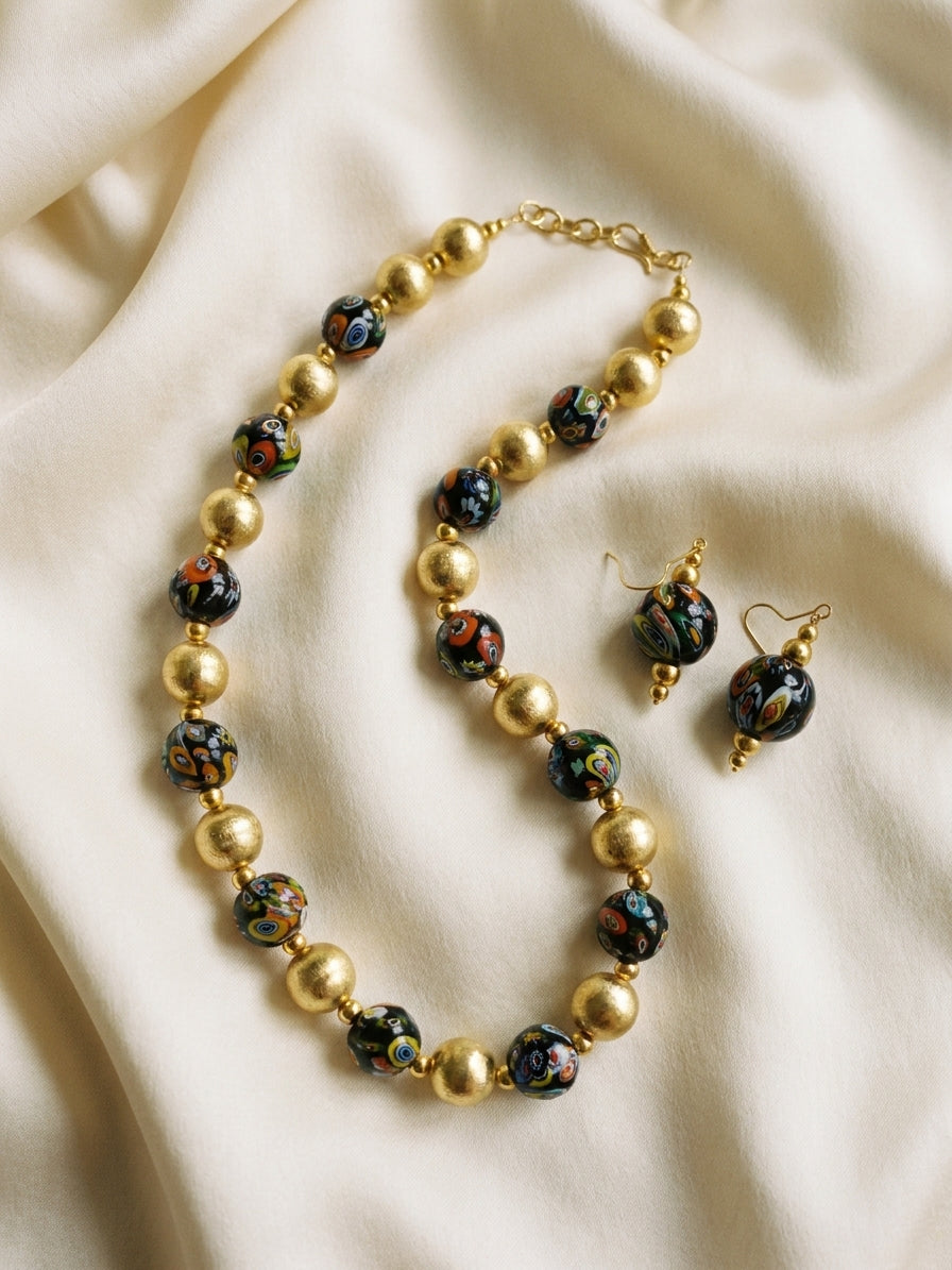 Midnight Millefiori Set