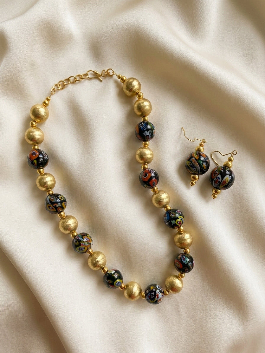 Midnight Millefiori Set