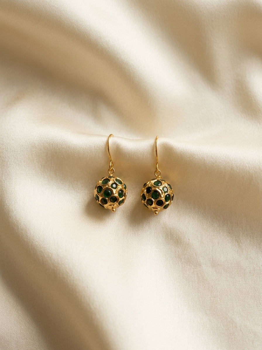 Emerald Honeycomb Drops