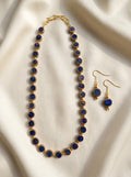 Lapis Reverie Set — handmade deep blue stone jewelry by Sima & Sid